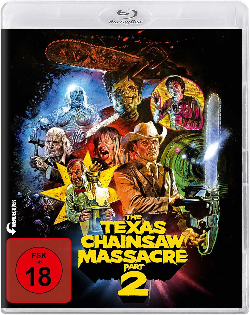 THE TEXAS CHAINSAW MASSACRE 2 (1986) - Uncut | Blu-ray-Editionen